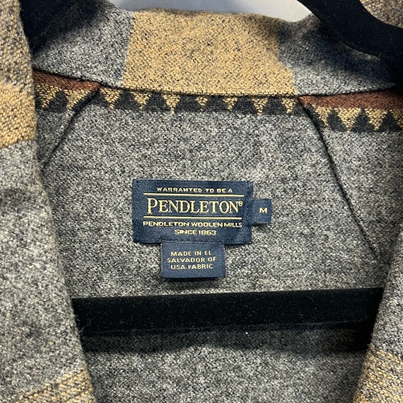 Pendleton long 100% wool vest western size medium - Picture 2 of 6